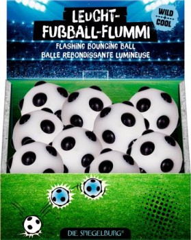 Leucht-Fußball-Flummi Wild+Cool