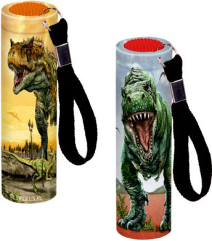 Kleine Taschenlampe sort.  -T-Rex World-