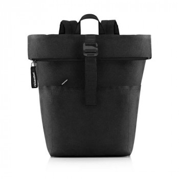 Rolltop backpack black