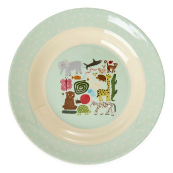 Tiefer Teller Kinder Wildlife mint