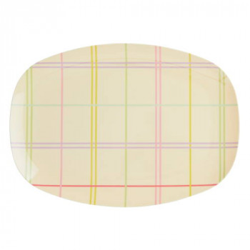 Tablett Multicolored Check