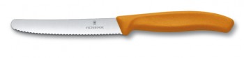 Victorinox Tomatenmesser Wellenschliff 11cm orange
